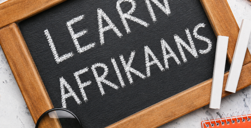english speaking students struggle with afrikaans